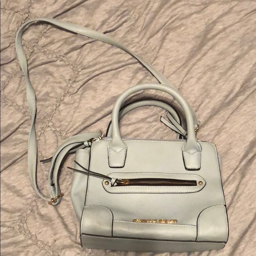 Christian Siriano Baby blue cross body purse